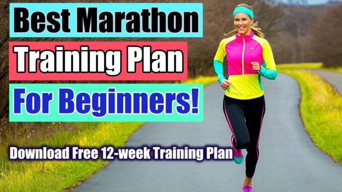 marathon training plan for beginners